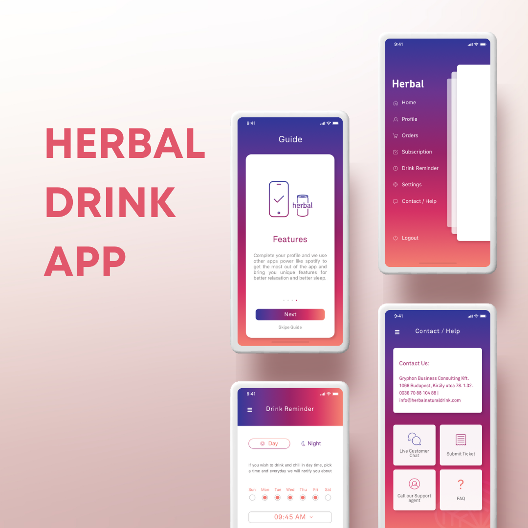 herbal-drink-reminder-app-portfolio